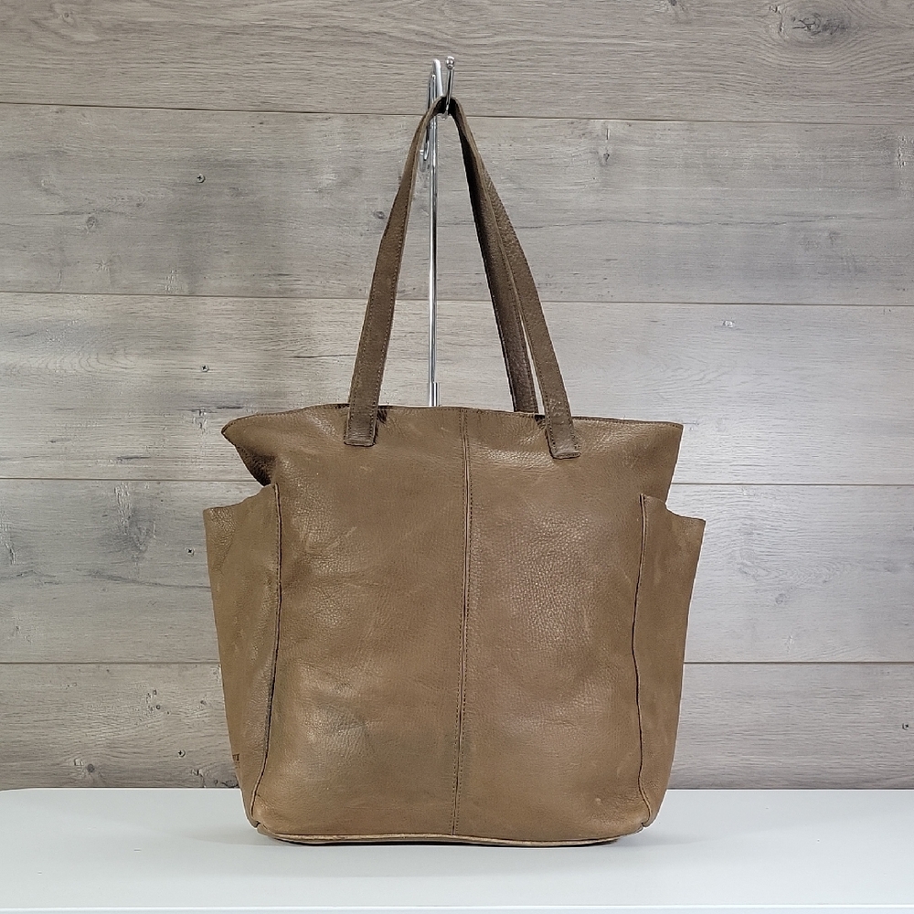 Duluth Trading Co. Brown Leather Tote Bag in Brown - Picture 1 of 15
